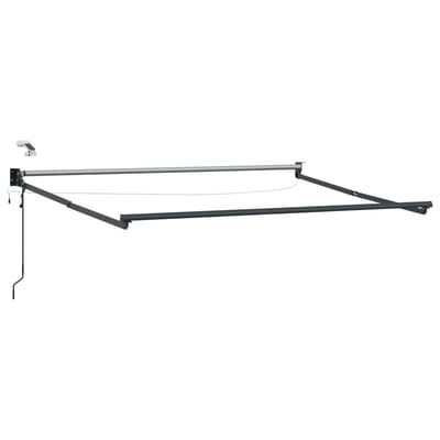vidaXL - Elektrisch - Uitschuifbare - Zonneluifel - Crème - 3,5 - x - 2,5 - m