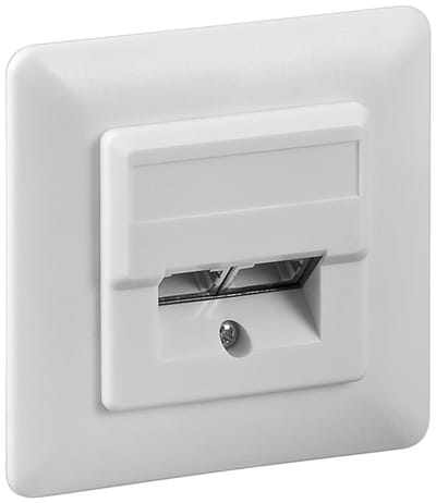 Goobay CAT 5e Wall Plate Flush Mounting