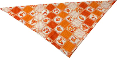 Hollandia oranje zakdoek/bandana 58 x 58 cm - WK 2026 voetbal - Koningsdag