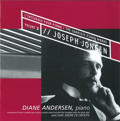 Diane Andersen & Andre de Groote - Jongen: Complete Pianoworks Vol 2 (3 CD)