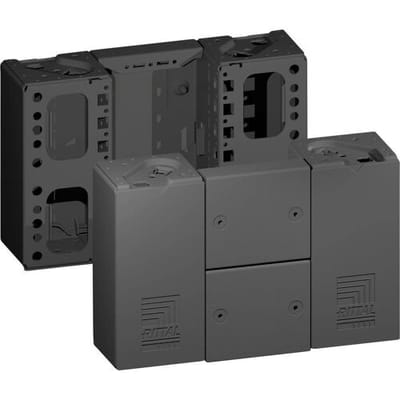 Rittal VX 8660.020 8660020 Sokkelhoekstuk Staal 2 stuk(s)