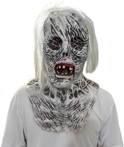 Halloween Scary Latex Volledige Gezichtsmasker - Realistisch - Geschikt voor Feestjes - SnelShoppen