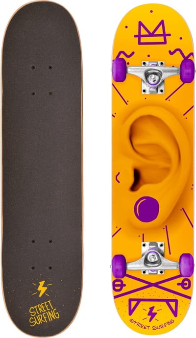 Street Surfing Skateboard - Street Shout Out - 31 inch x 7.5 inch - Skateboard jongens - Sport - Outdoor