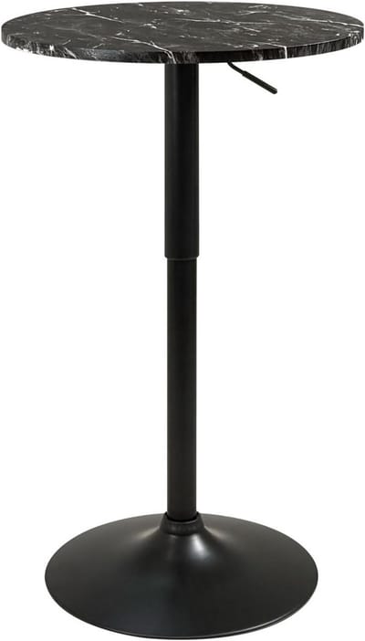 Hoogte verstelbare bartafel rond - 60 cm - moderne design tafel