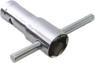 Bougiesleutel (3 in1) Kymco / Peugeot / Piaggio / Vespa / Baotian / Sym (Maat 16 / 18 / 21mm) voor 2t - 4t Scooters