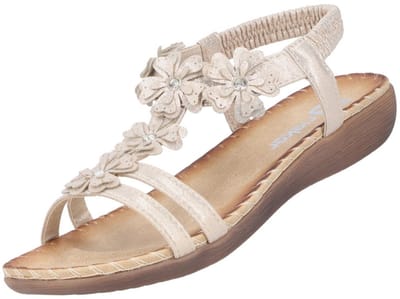 Sandalen met sleehak Rieker -