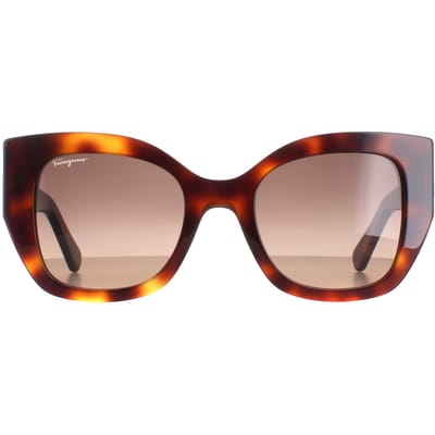 Salvatore Ferragamo SF1045S 238 klassieke tortoise bruin gradiÃ«nt zonnebril