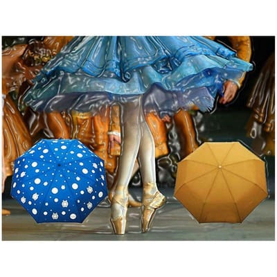 Diamond schilderij ballerina meisje diamant mozaïek diamant borduurwerk borduurpakketten 20X30CM blue