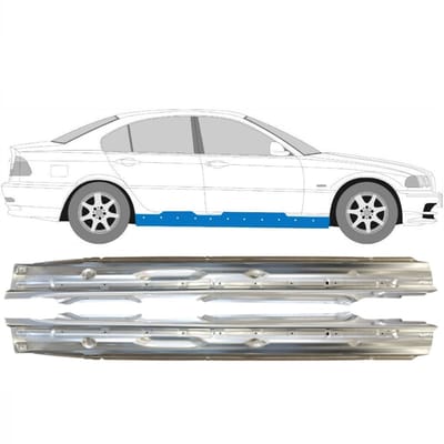 Volledige dorpel voor BMW 3 E46 1998-2006 / Links + Rechts / Set
