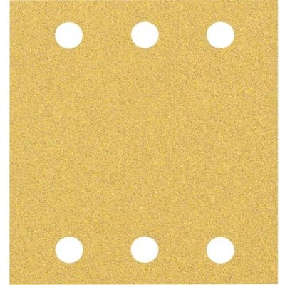 Bosch Accessories 2608901655 Schuurpapier voor vlakschuurmachine Korrelgrootte (num) 60 (l x b) 107 mm x 115 mm 50 stuk(s)