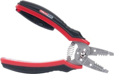Draadstripper Spanningzoeker - Elektrisch gereedschap - Elektra aanleggen - Contactloze detectie - 18 cm - Zwart