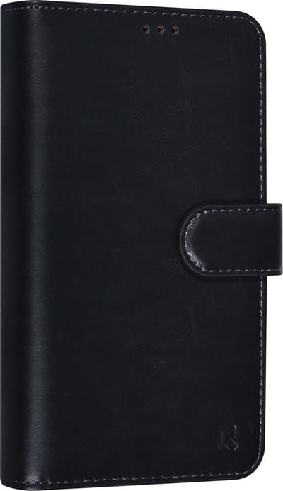 UNIQ Accessory - Zwart PU Leer Book Case Telefoonhoesje voor Apple iPhone 14 Pro - Bescherming & Stijlvolle Look