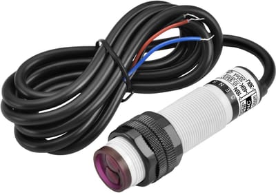 Dailygoods - Infrarood foto-elektrische nabijheidsschakelaar - M18 - Betrouwbaar en efficiënt - 10-30 cm - Eenvoudige installatie - Voor diverse toepa