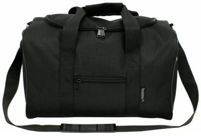 Handige reistas- Under Seat tas- Past onder een vliegtuigstoel-40x20x25 cm. Slechts 470 gram-Weekendtas-Underseat-Zwart