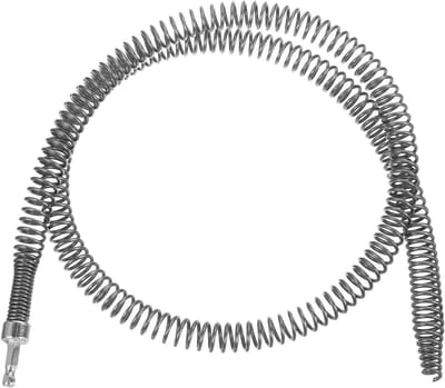 Cosensi - Afvoerreiniger 1 meter 16mm dik - Haarverwijderaar - Veerkabel met elektrische boorverbinding - Buisslang - Badkuipafvoer - Toilet reiniger.