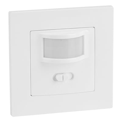Dailygoody - Aanwezigheidssensor - PIR-bewegingslichtschakelaar - Eenvoudig in gebruik - Wit - Lichtsensor - Geschikt voor binnen - Voor klasloka