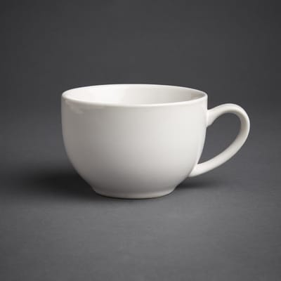 Olympia Café cappuccinokoppen wit 34cl (12 stuks)