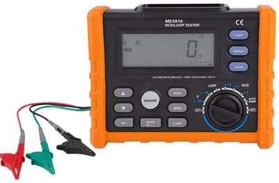 Professionele RCD Lekstroom Schakeltester voor Veilige Elektrische Inspectie