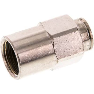 10mm x G3/8'' Messing Insteekfitting Binnendraad FKM