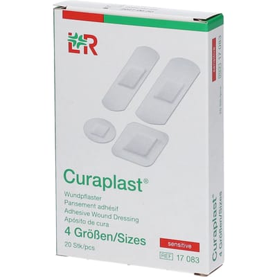 Curaplast Sensitive Strips 4 Maten 17083 20 Pleister