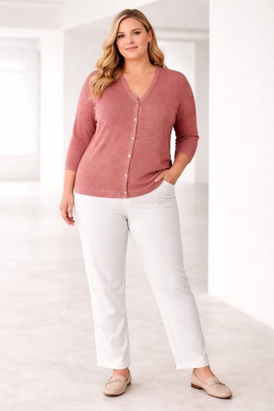 YEST CURVE Lilianne Cover ups - Dark Terra - maat X-0(44)