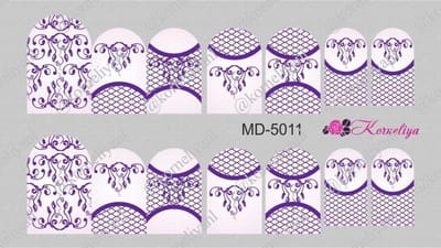Korneliya Metal Decal MD 5011