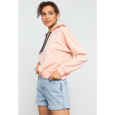 Ontspannen Hoodie Met Strikdetail