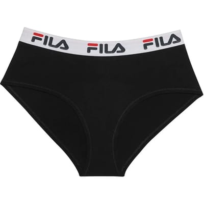 Fila - Dames - Woman culotte elastic with logo   - Zwart - L