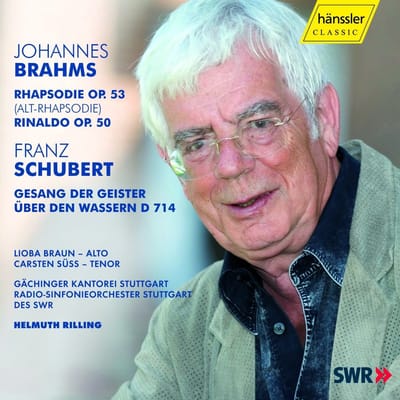 Lioba Braun, Gächinger Kantorei Stuttgart, Radio-Sinfonieorchester Stuttgart Des SWR, Helmut Rilling - Brahms: Rhapsodie Op.53 | Rinaldo Op.50 | Schubert: Gesang Der Geister (CD)