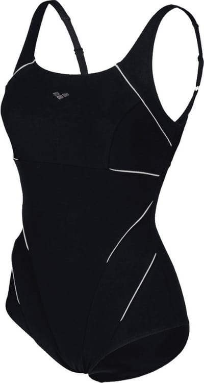 Arena W Jewel One Piece Low C Cup R Black-White
