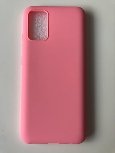 Siliconen back cover case - Geschikt voor Samsung Galaxy A02s - TPU hoesje Roze