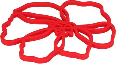 Tools2Cook - Siliconen Onderzetter Poppy Red