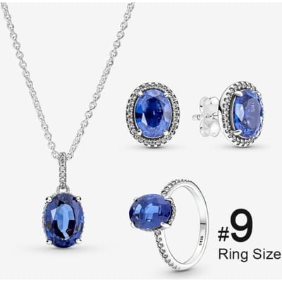 Nieuwe Mode Charme S925 Zilveren Fonkelende Halo Sieraden Gift Zirkoon Vrouwen Ketting Oorbellen Maken Banket gray