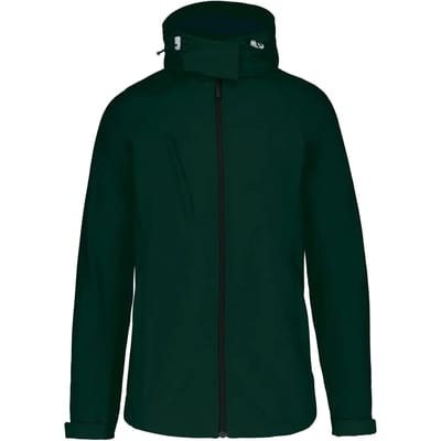 Kariban Dames softshell jas met afneembare capuchon K414 - Bottle Green - L