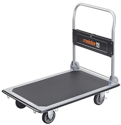 Inklapbare Platformwagen tot 300 kg met Zwenkwielen en Antislip Coating