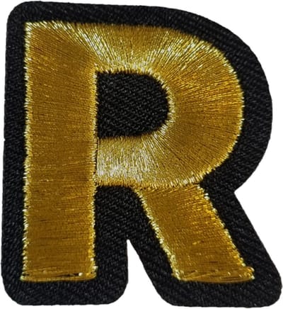 Fjesta© Oeteldonk embleem - Gouden letter R