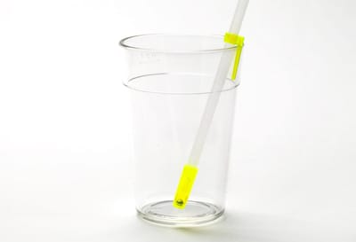 One Way rietjes met terugloop beveiliging : Set van 1 keer het grote formaat (26 cm) en kleine formaat (18 cm)