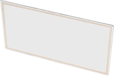 Make-up Spiegel - Zonneklep Spiegel - Auto Interieur - Hoge Resolutie - 15x8 cm - Wit