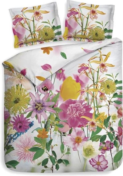 Heckett & Lane Thea Dekbedovertrek - Litsjumeaux XL - 260x200/220 cm - Multi