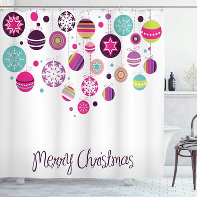 ABAKUHAUS – Douchegordijn – 175x220 cm – Polyester, multicolor
