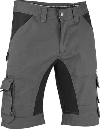 4WORK Marbella Short TCX Korte Werkbroek Grijs Heren