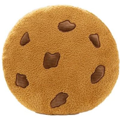 1-5 PCS Coussin Oreiller Peluche Cookie pour Chambre à Coucher et Canapé Coussin d'Assise Décoratif Oreiller de Sieste Coussin d'Assise Doux Cadeau de Noël 1PC