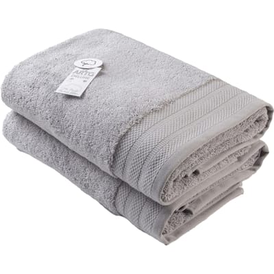 ARTG Uitstekende luxe badhanddoek (Lichtgrijs)