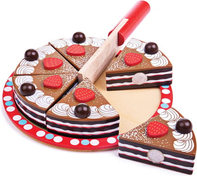 Speelgoedeten - Chocoladetaart