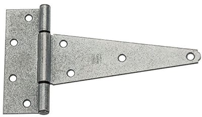 Extra Zware 8" T-Scharnier in Gegalvaniseerd