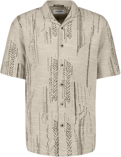 No Excess Shirt short sleeve jacquard fancy kit