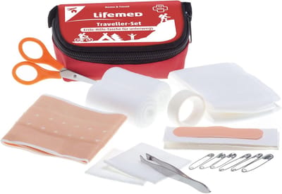 Compacte EHBO-set voor reizen en sport - 32-delige set