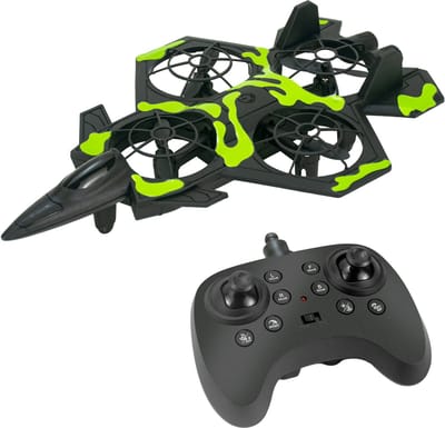 Mini Drone voor Binnen Nano Drone met LED 2 Batterijen 360° Flip, Headless Mode & Gyro Stabilisatie Oplaadbaar Voor Kinderen