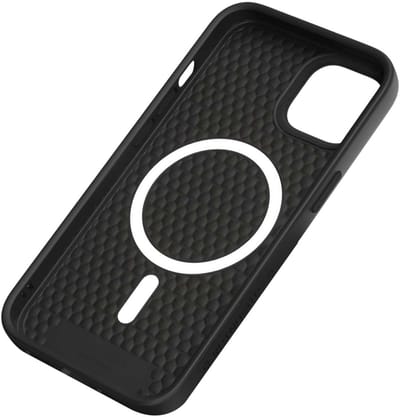 Rhinoshield, Hoesje geschikt voor iPhone 16 Plus - Magnetisch SolidSuit ShockSpread, Zwart