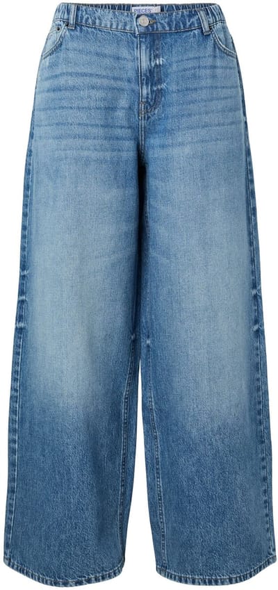 Pieces Wide fit jeans PCSKY MW